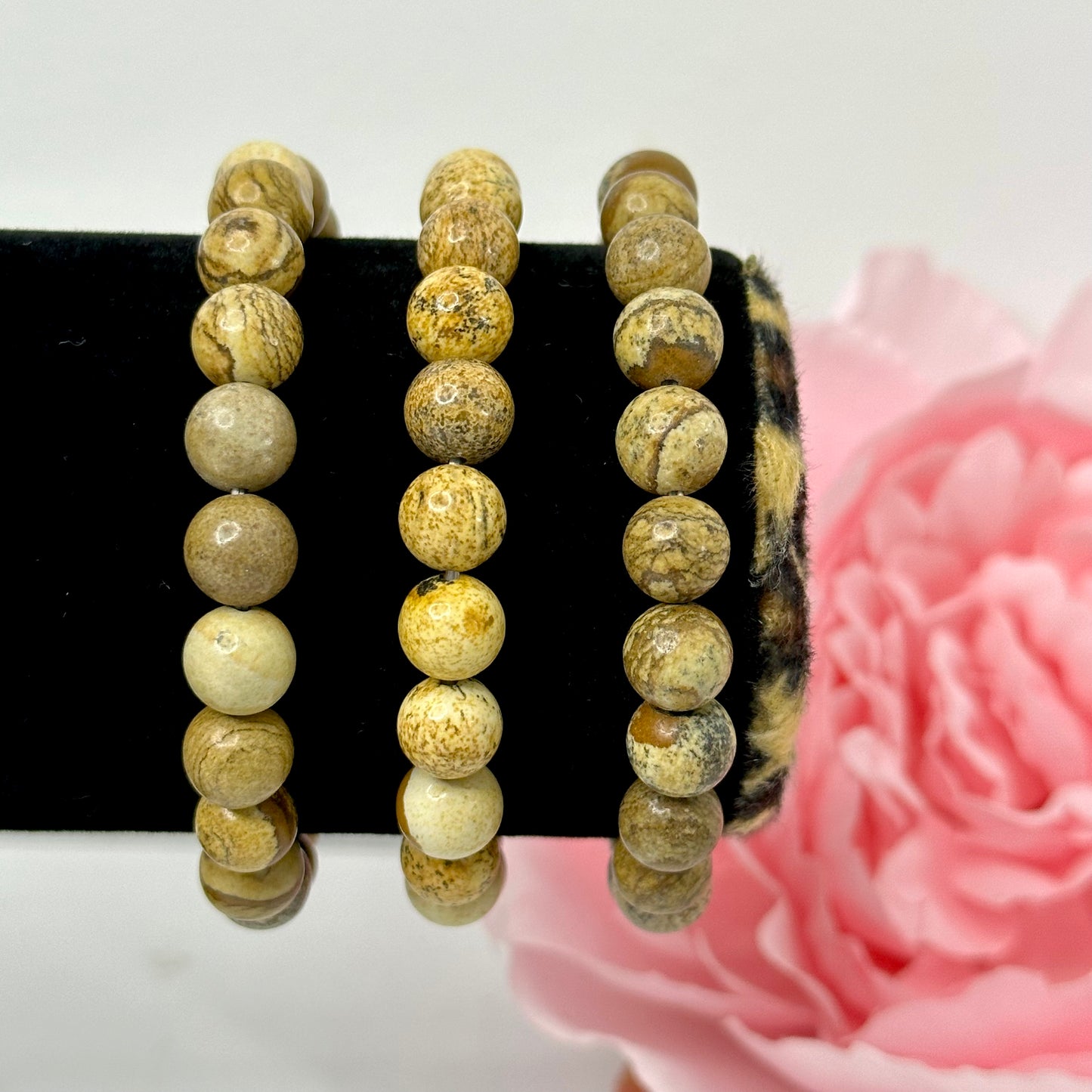 Picture Jasper Bracelet (8mm)