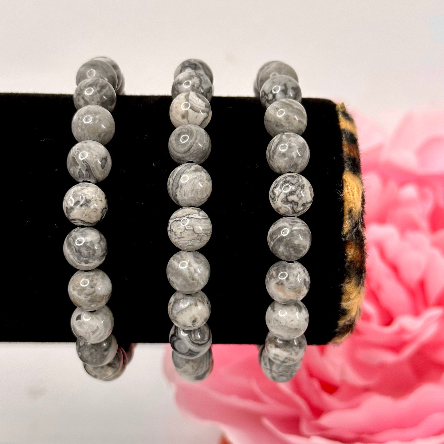 Picasso Jasper Bracelet (8mm)