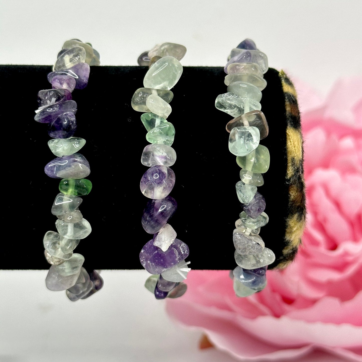 Fluorite Chip Bracelet