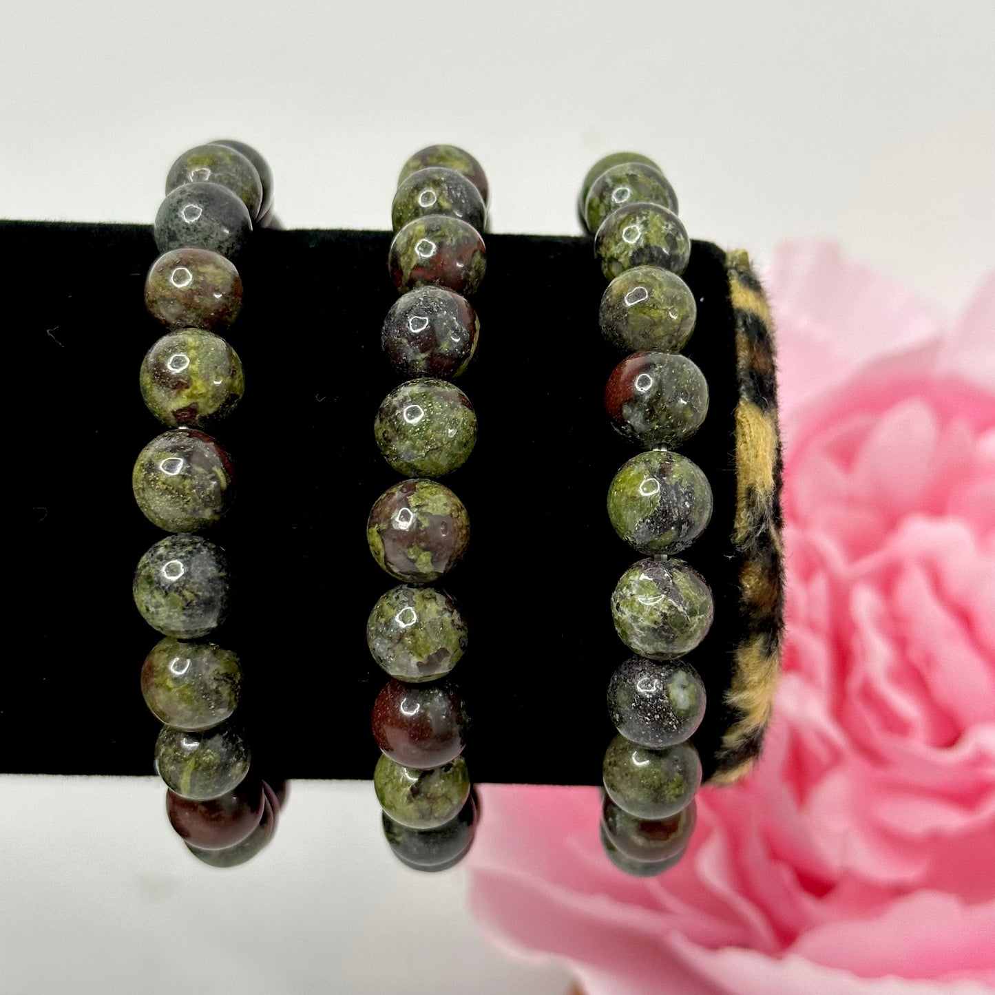 Dragon Bloodstone Bracelet (8mm)