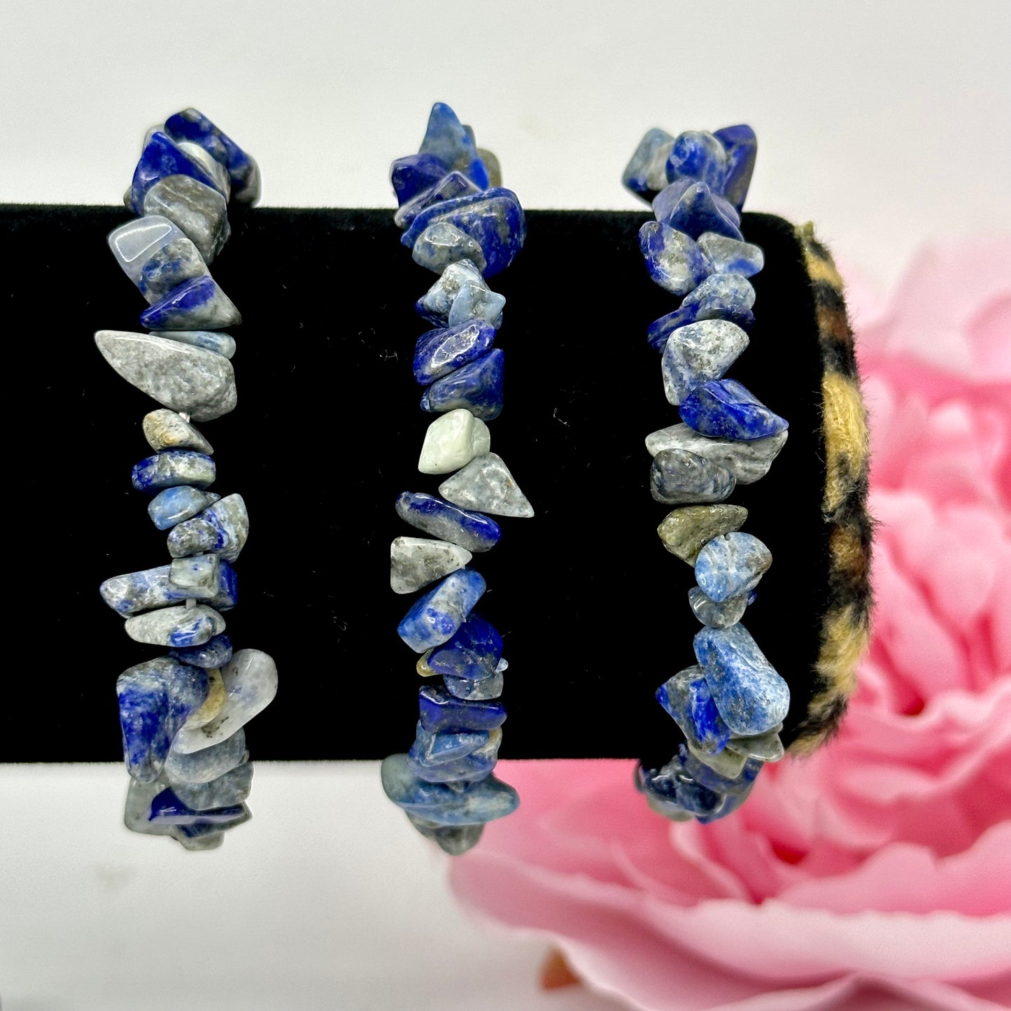 Lapis Lazuli Chip Bracelet