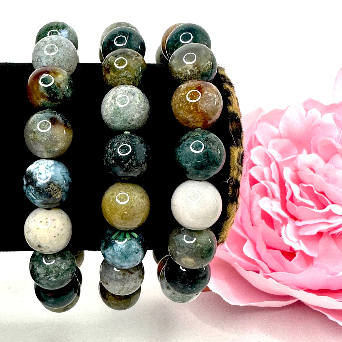 Ocean Jasper Bracelet (12mm)