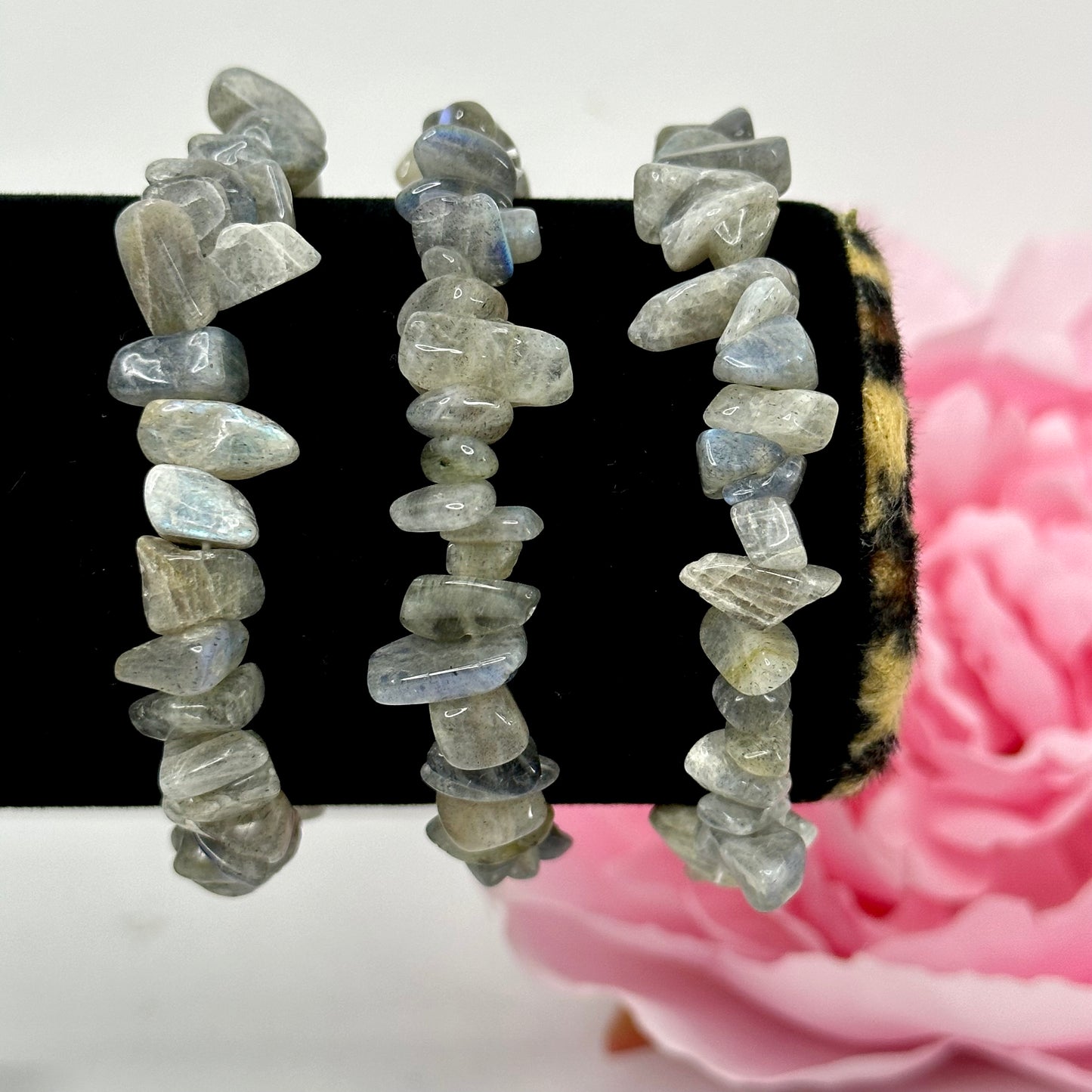 Labradorite Chip Bracelet
