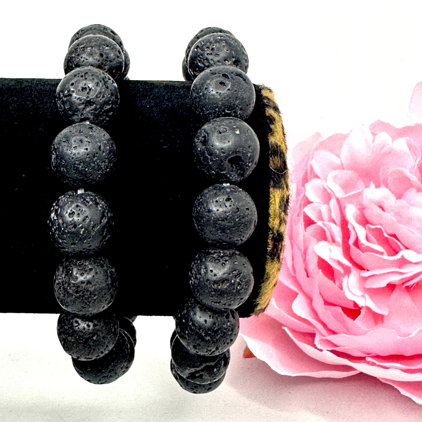 Lava Stone Bracelet (12mm)