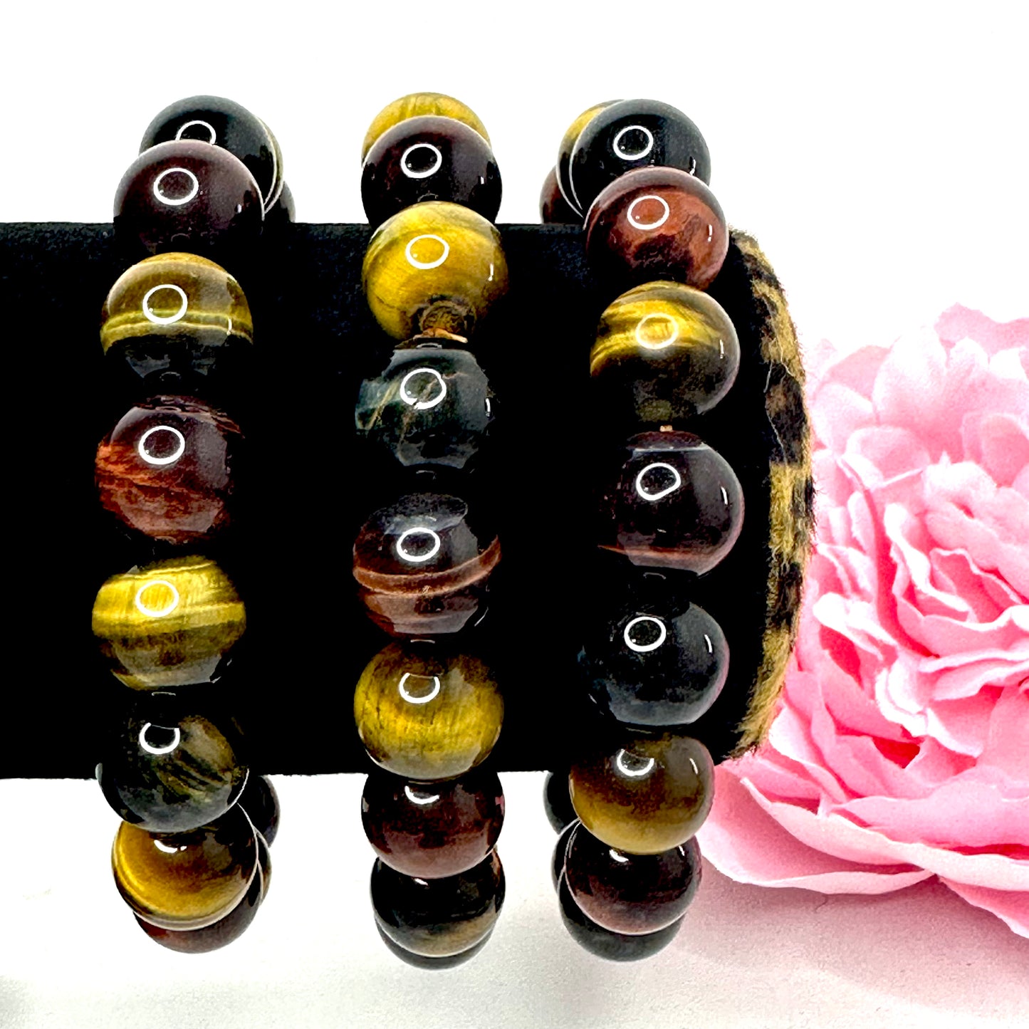 Mix Tiger Eye Bracelet (12mm)