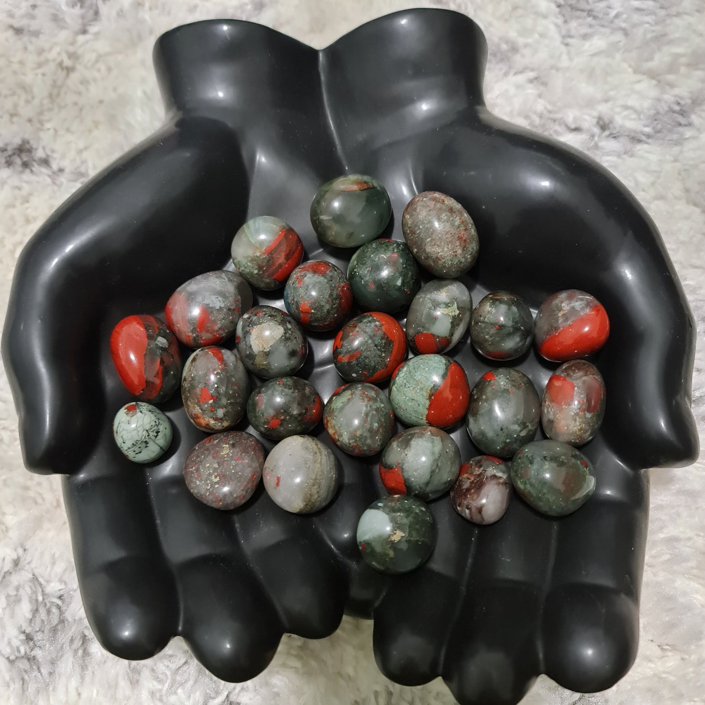 African Bloodstone Tumbles