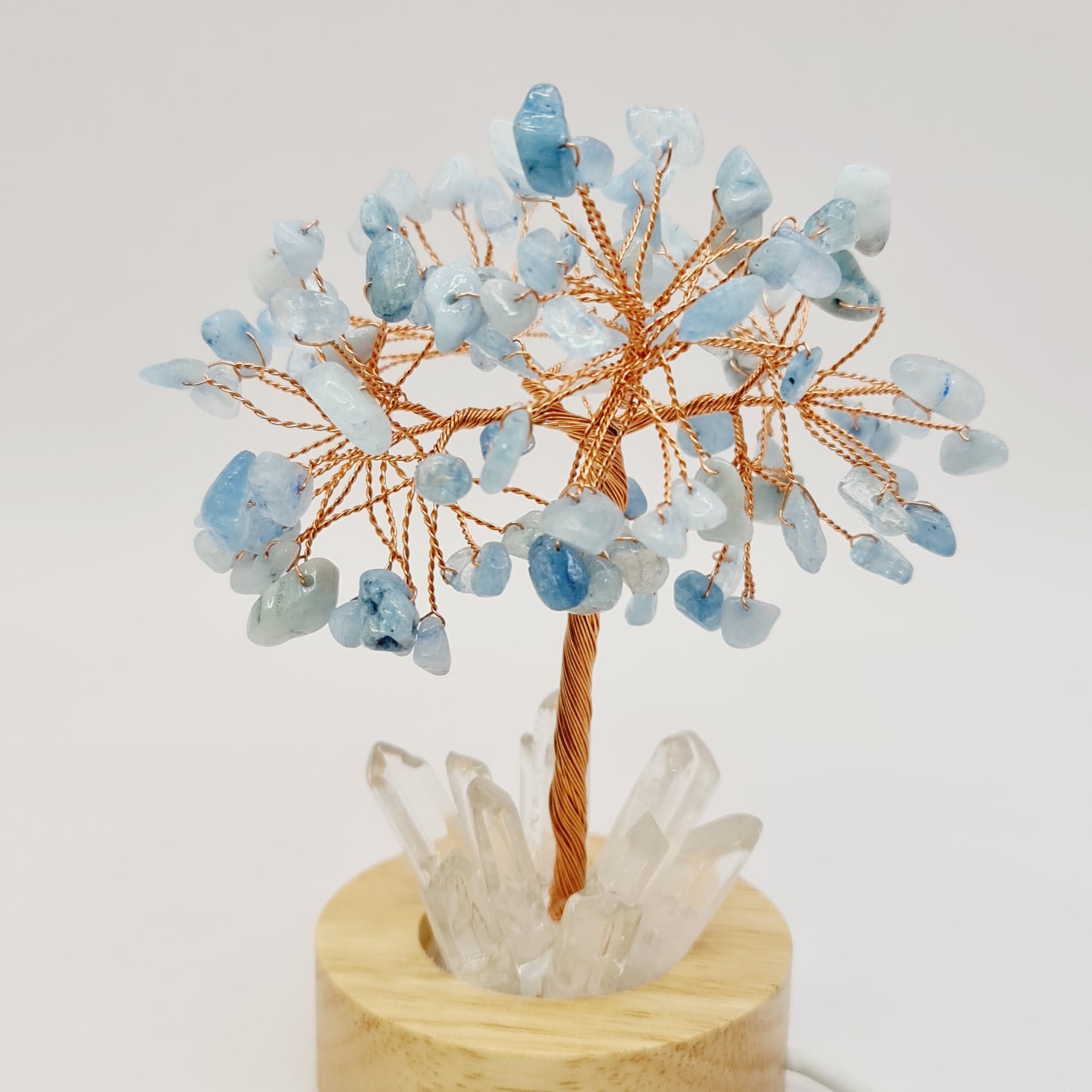 Aquamarine Chip Lamp