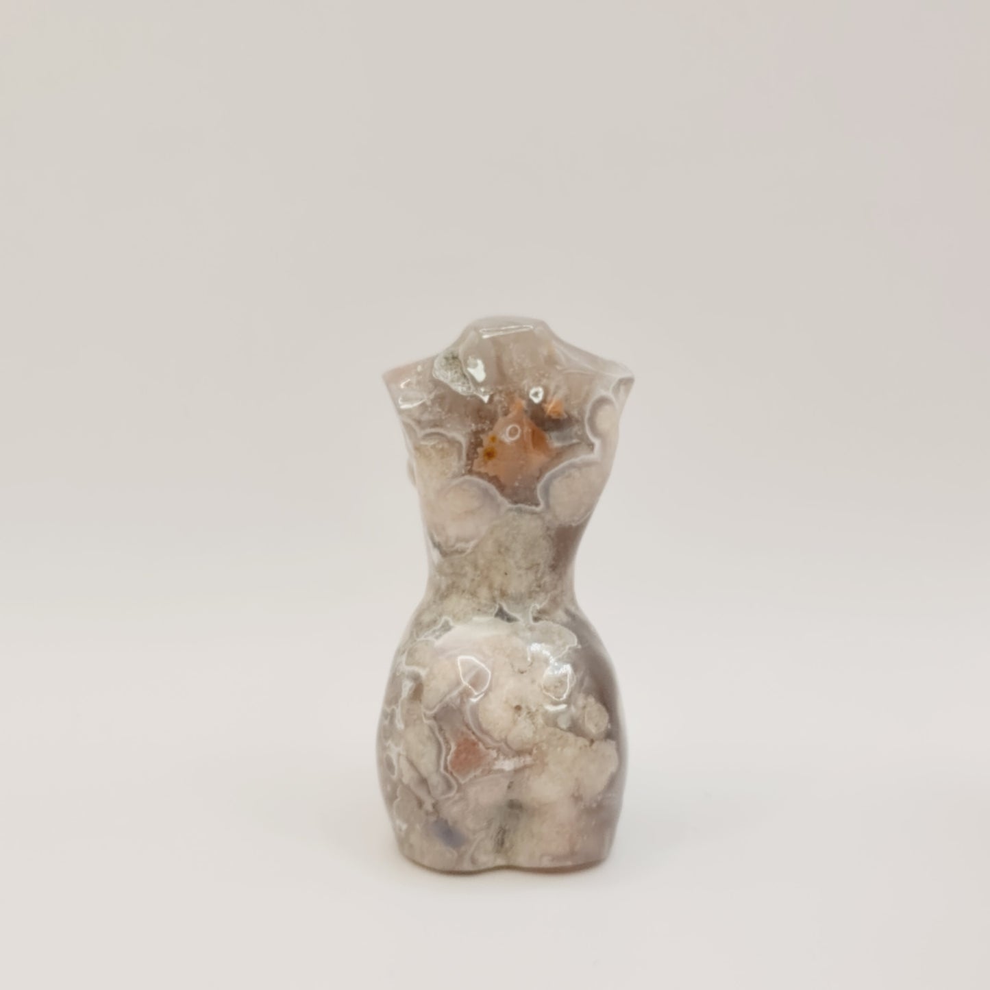 Flower Agate Goddess Body