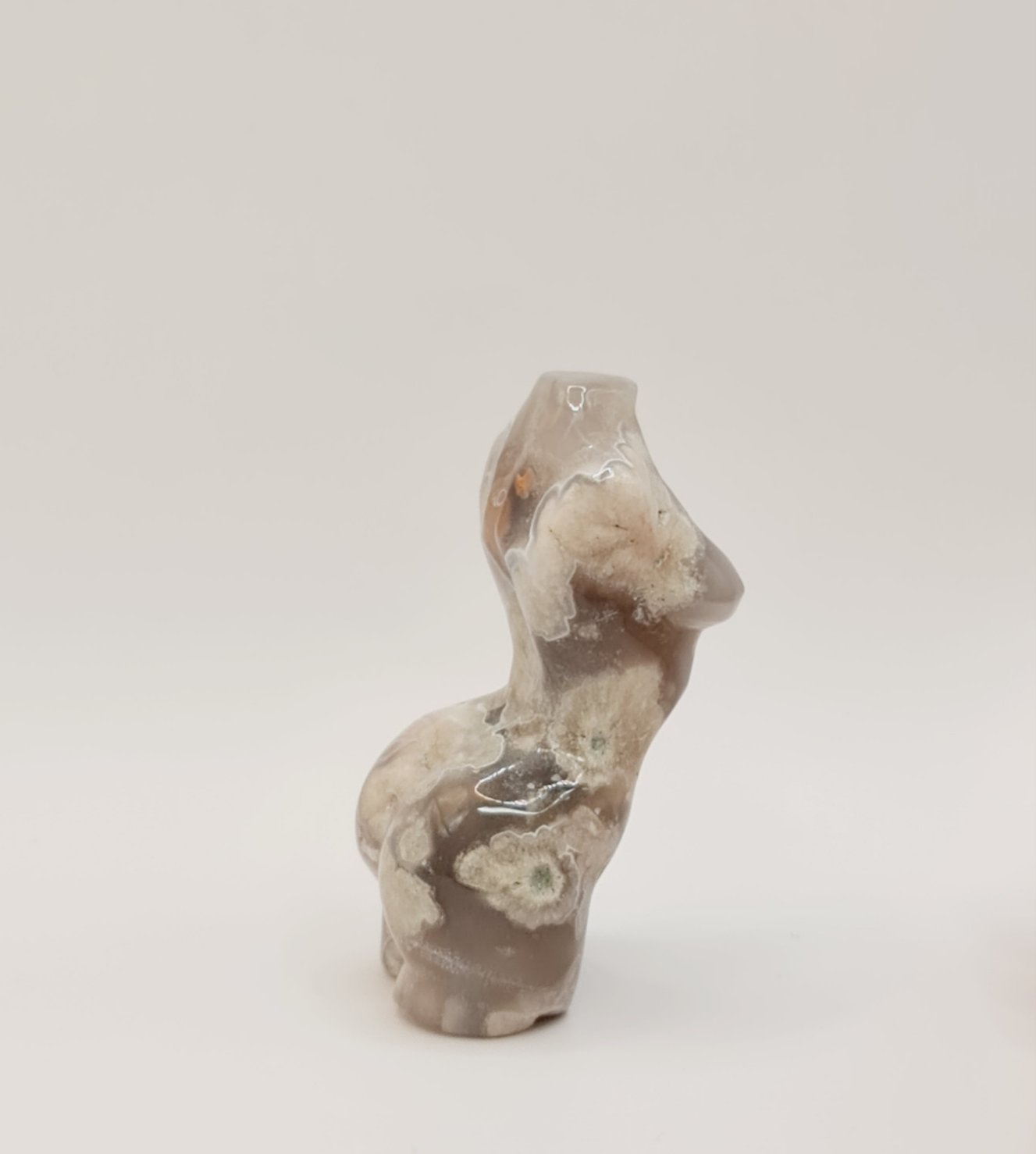 Flower Agate Goddess Body