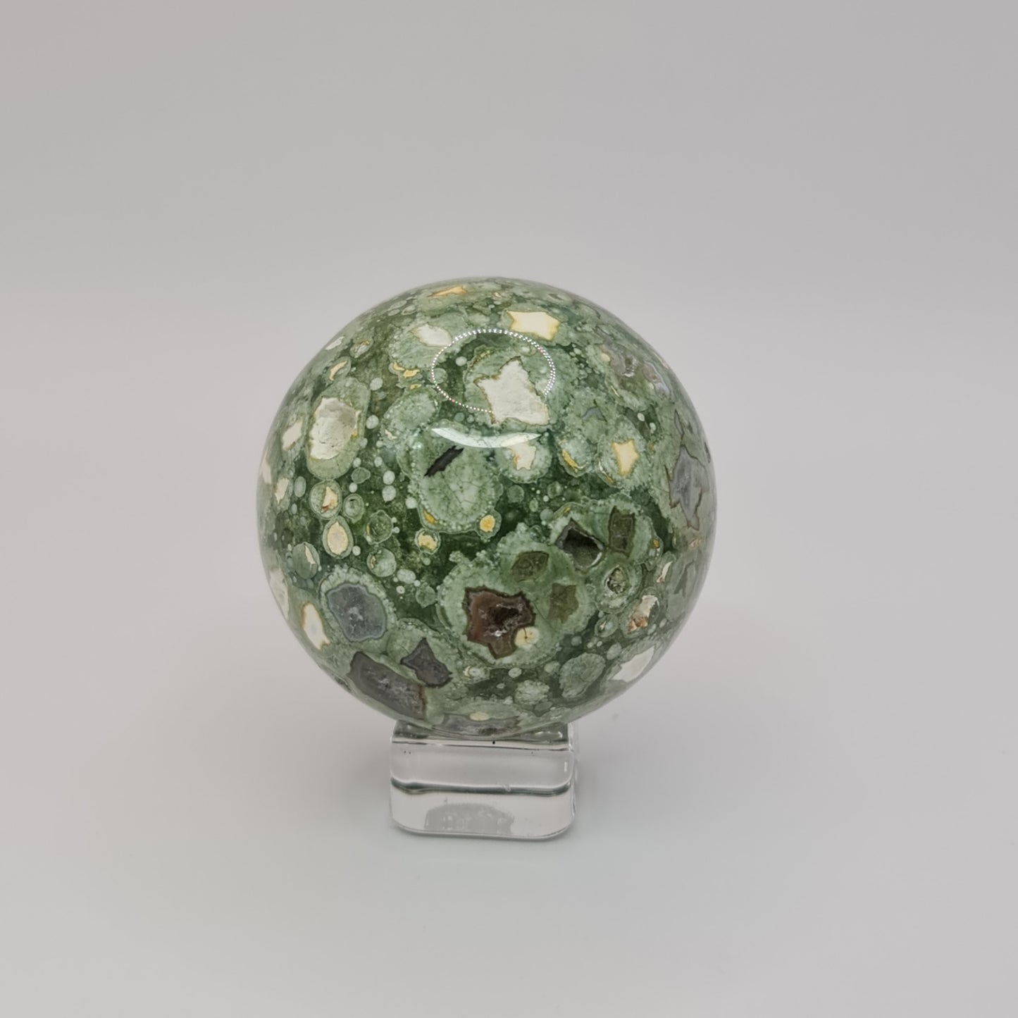 Rainforest Jasper Sphere