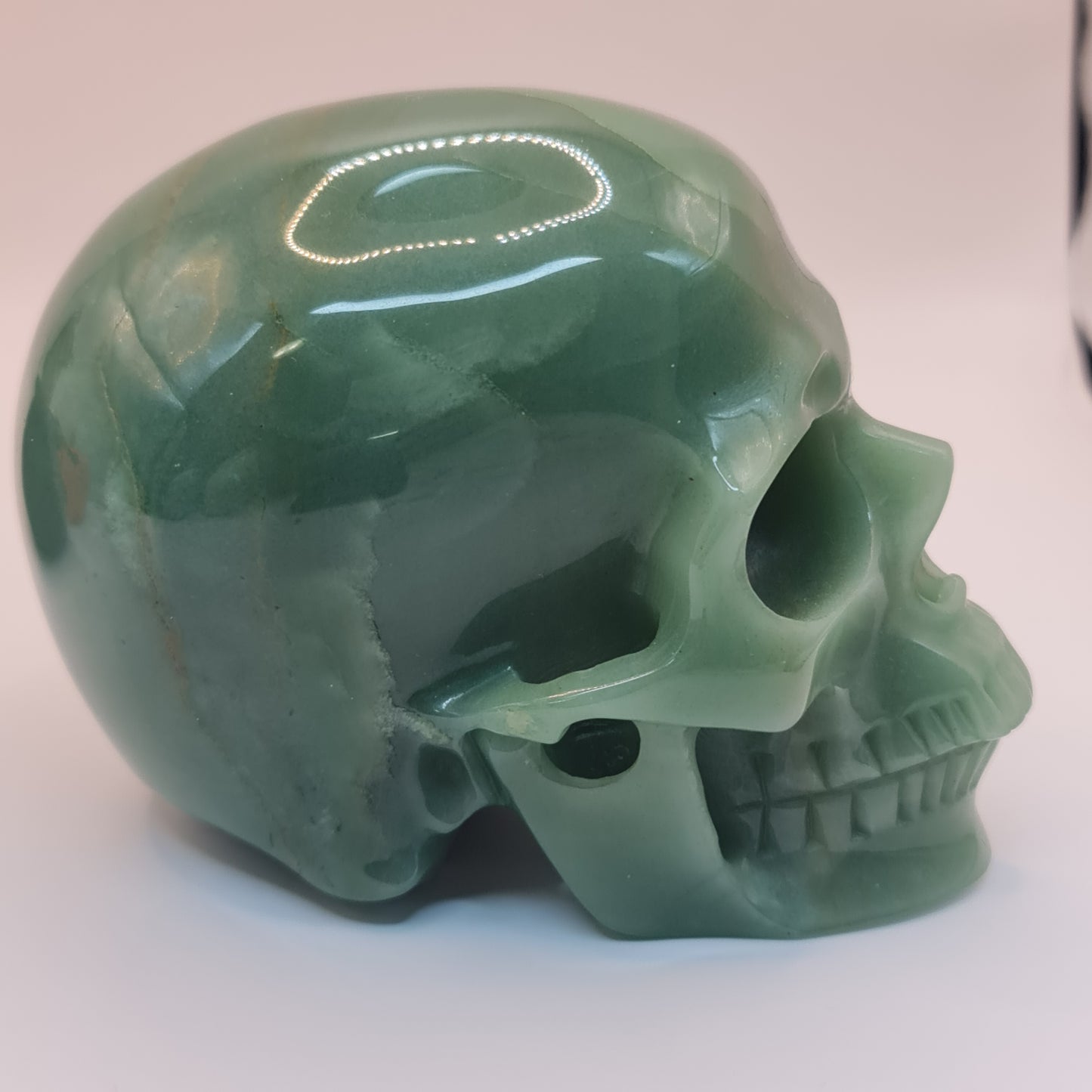 Green Aventurine Skull (5 inch)