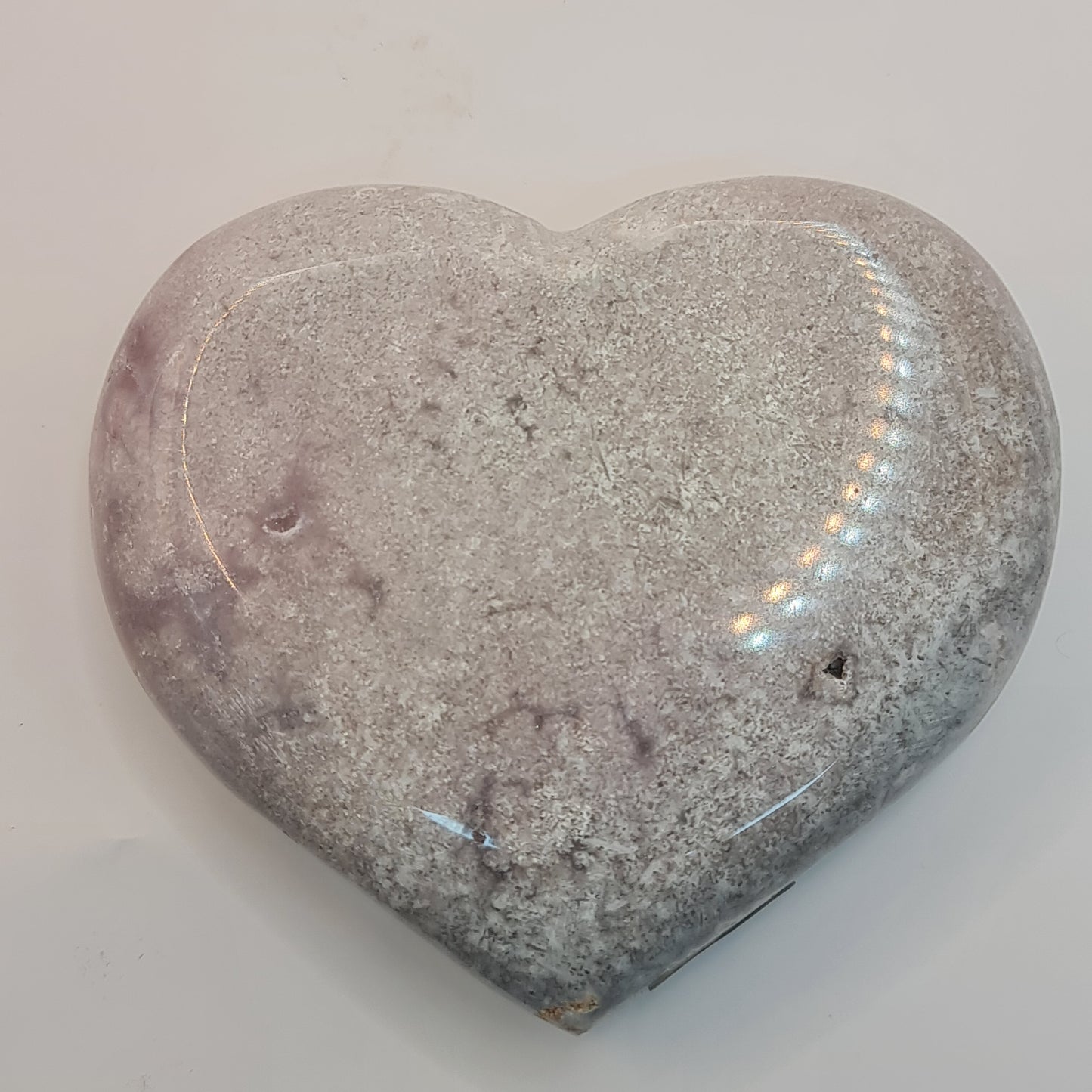 Pink Amethyst Heart