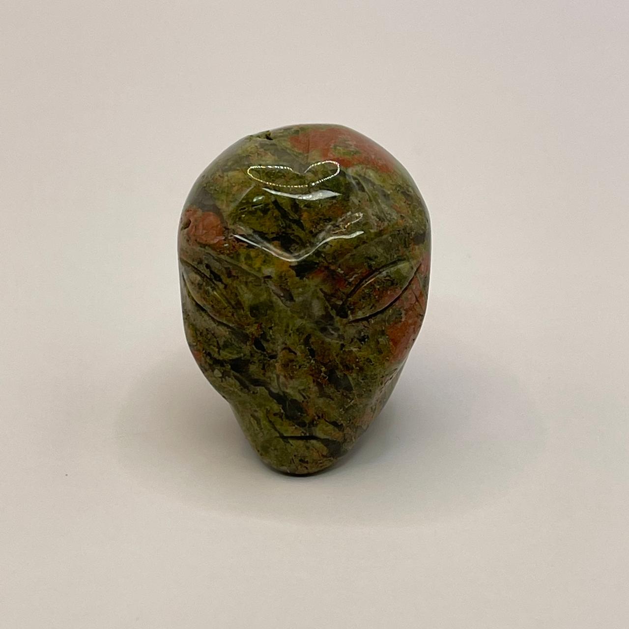 Unakite Alien Head