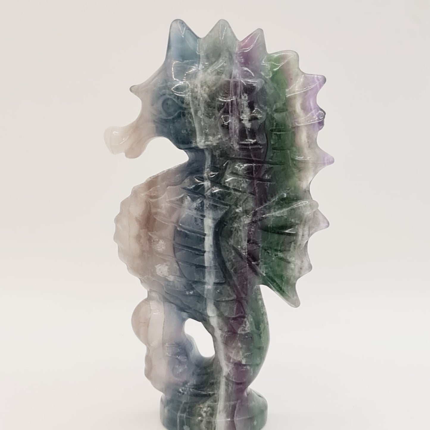 Fluorite Seahorse