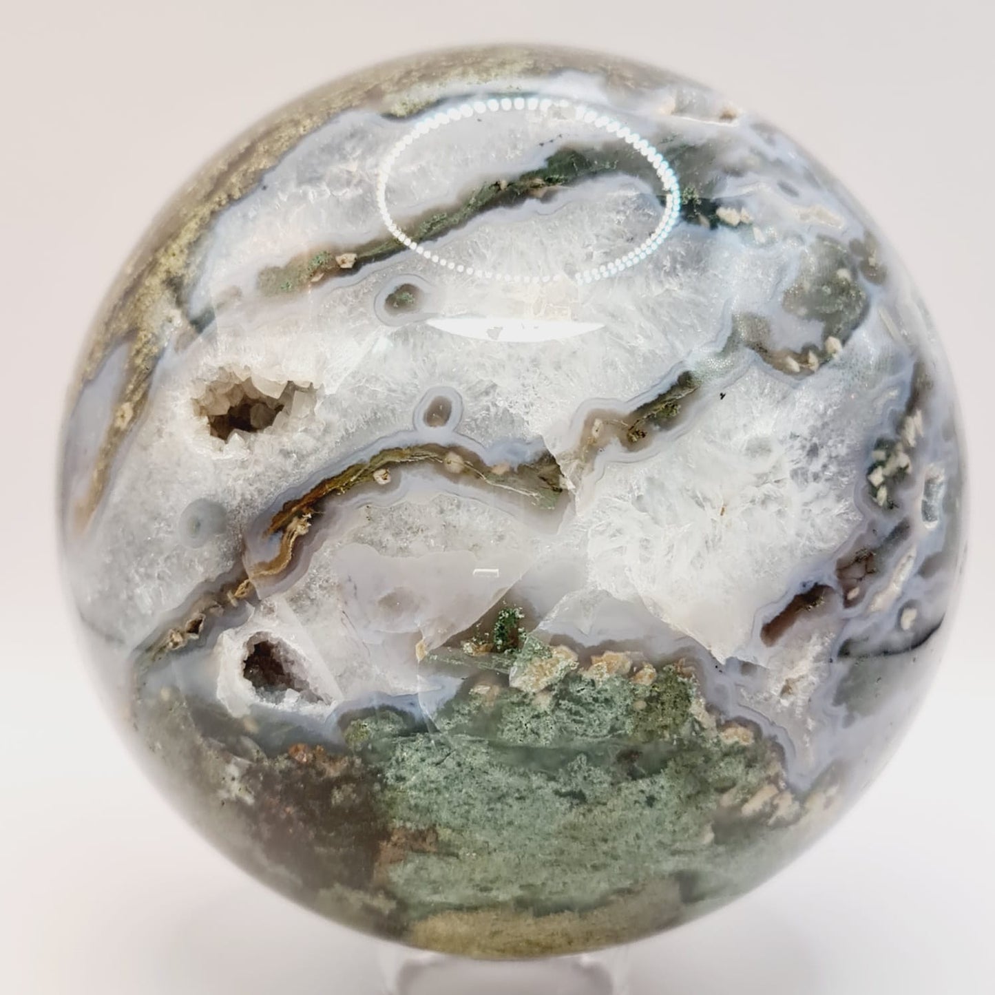 Moss Agate Sphere