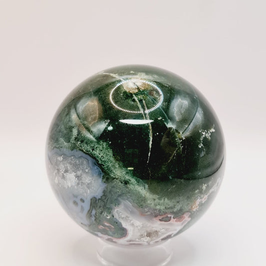 Moss Agate Sphere