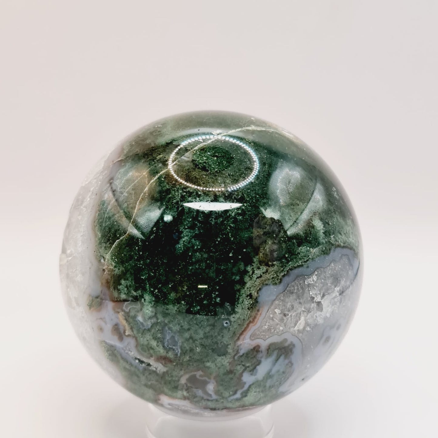 Moss Agate Sphere