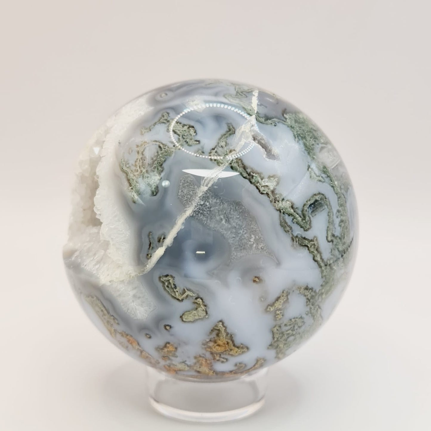 Moss Agate Sphere