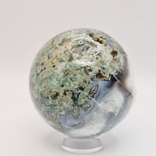 Moss Agate Sphere