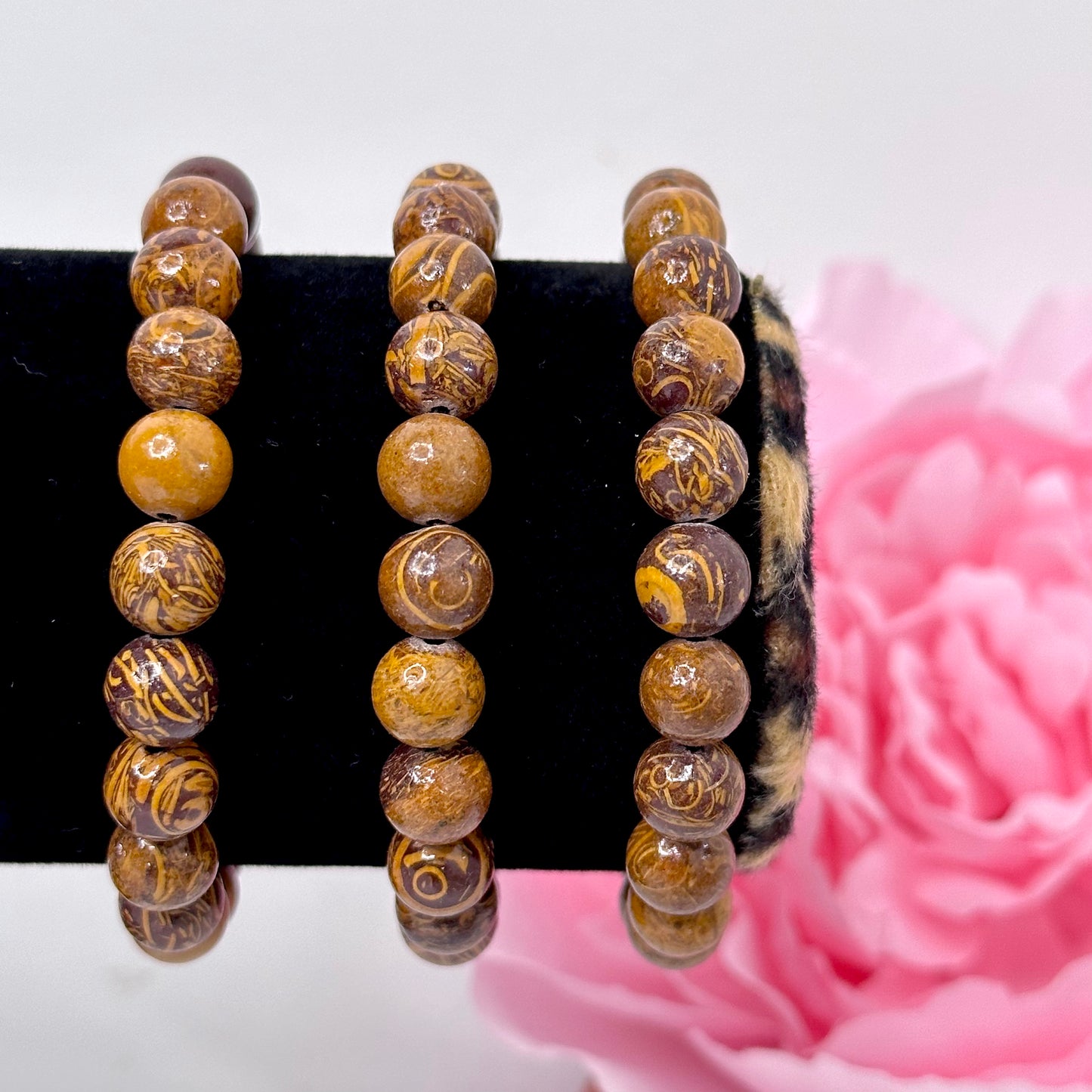 Elephant Skin Jasper Bracelet (8mm)