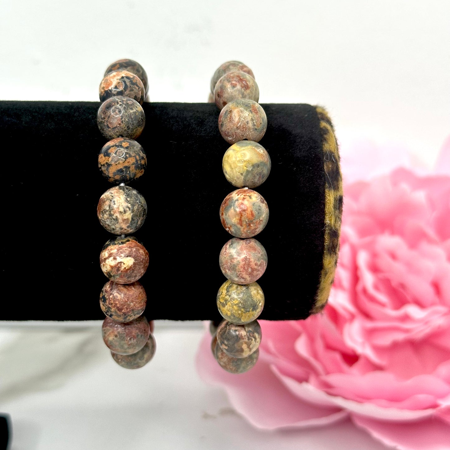 Leopard Skin Jasper Bracelet (10mm)