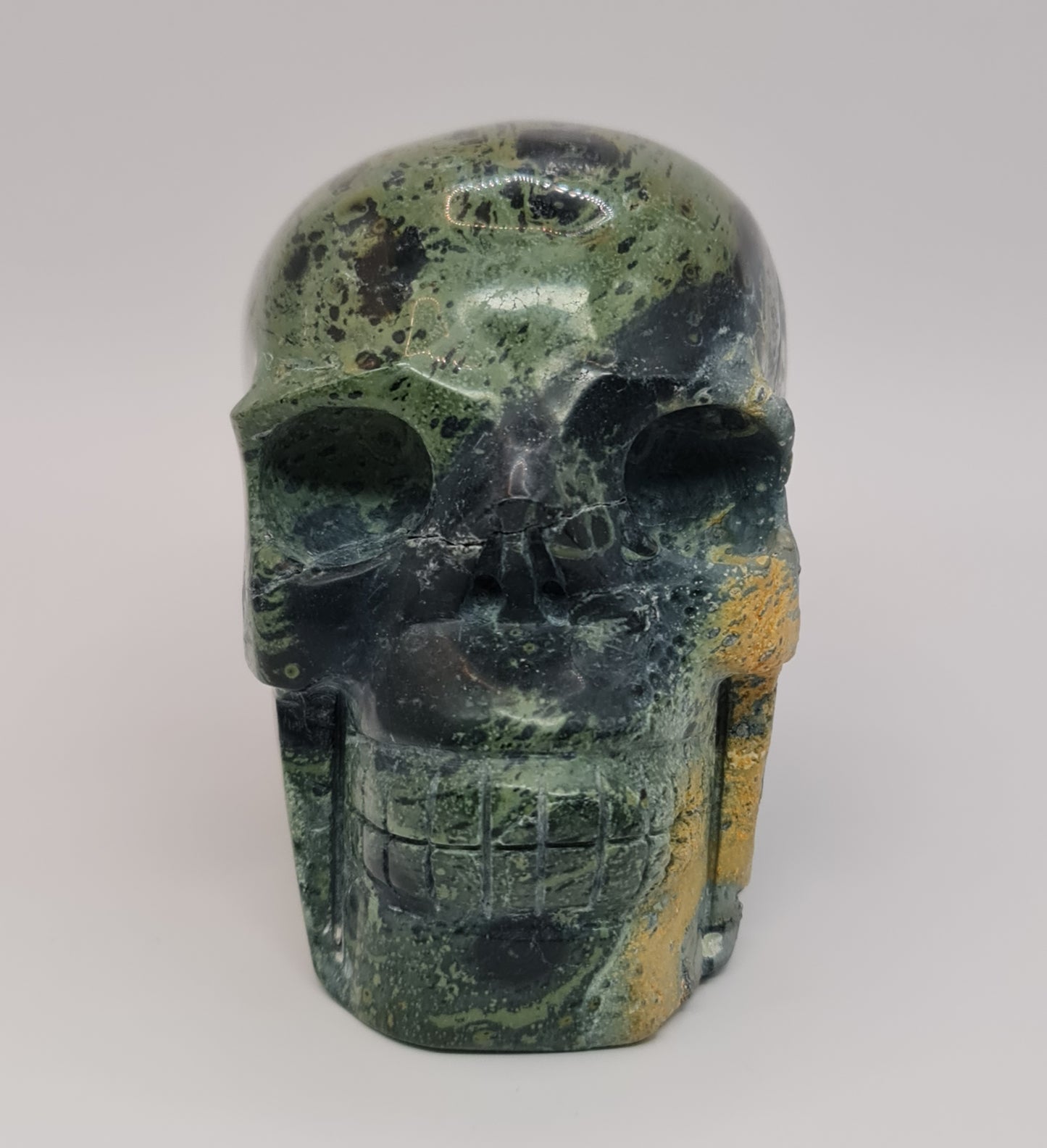 Kambaba Jasper Skull