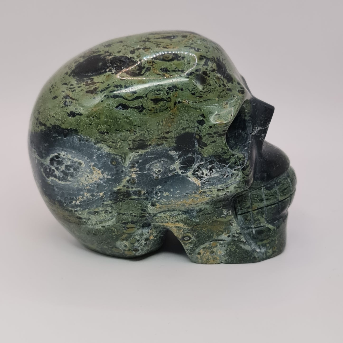 Kambaba Jasper Skull