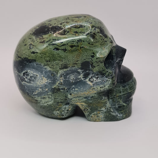 Kambaba Jasper Skull