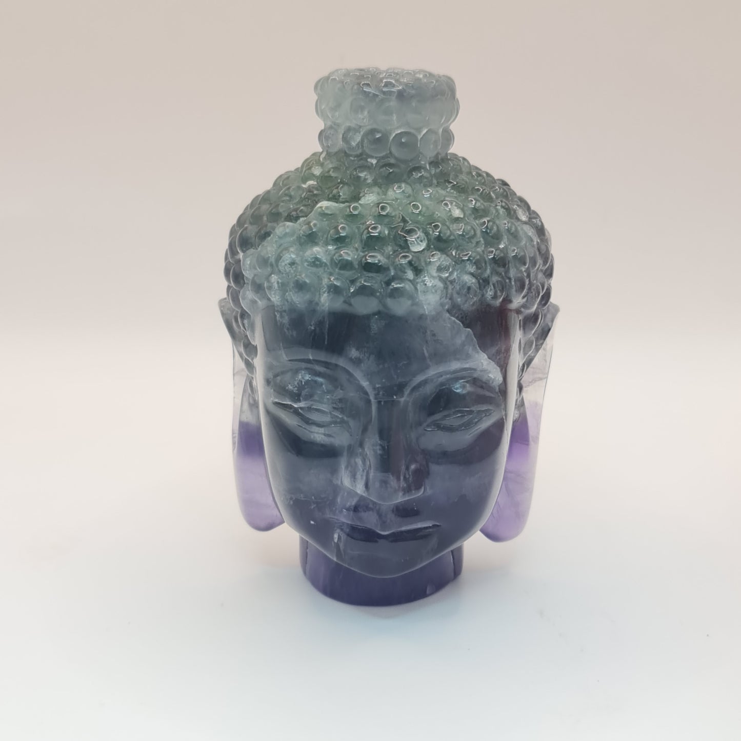 Fluorite Buddha Head