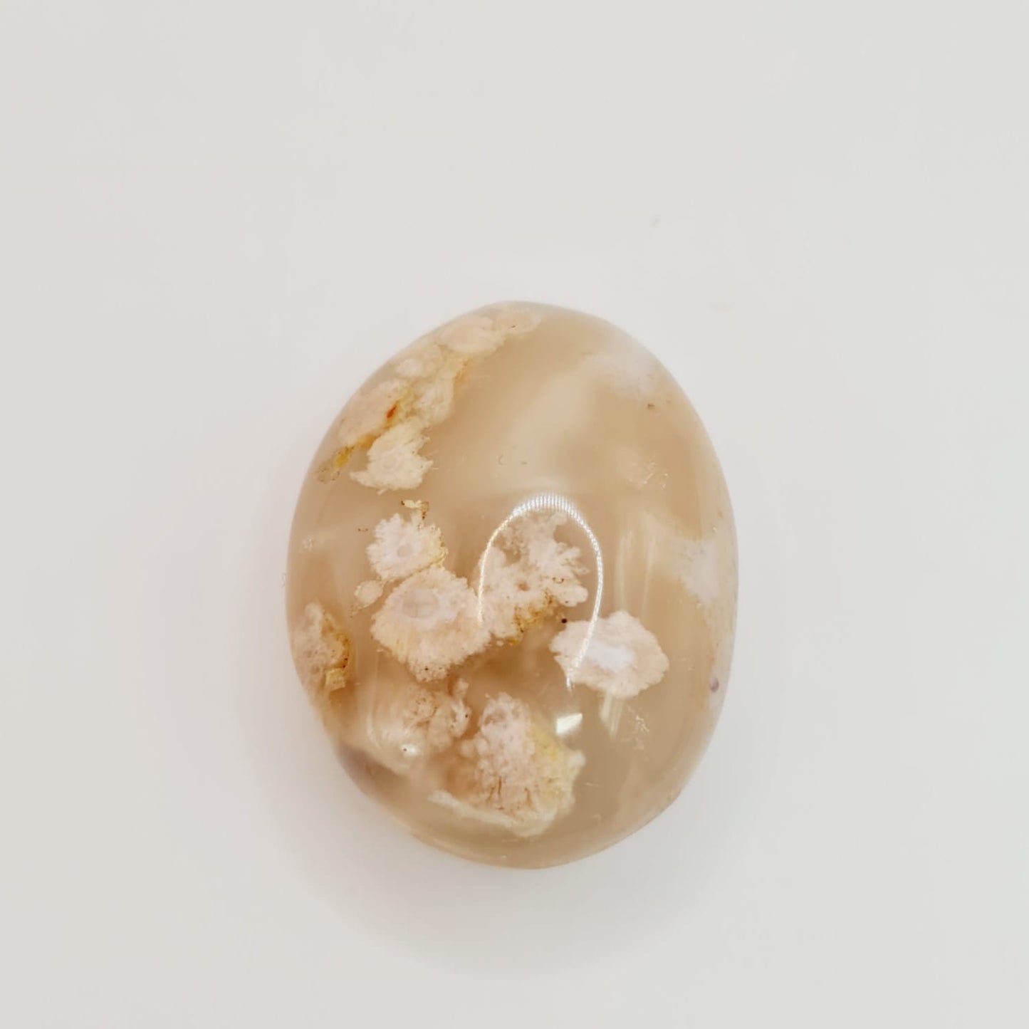Flower Agate Palmstone