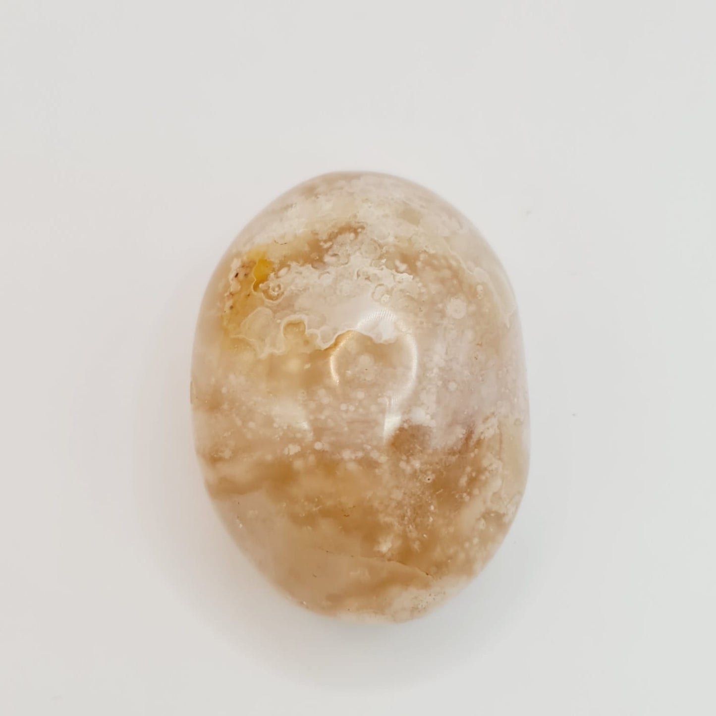 Flower Agate Palmstone