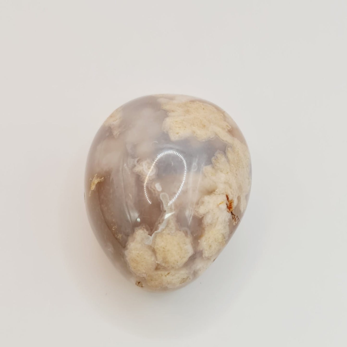 Flower Agate Palmstone