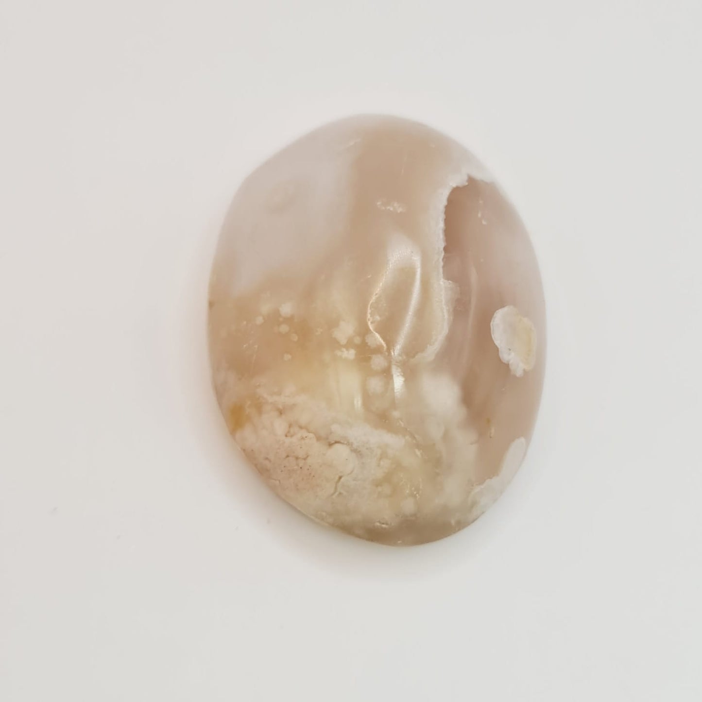 Flower Agate Palmstone