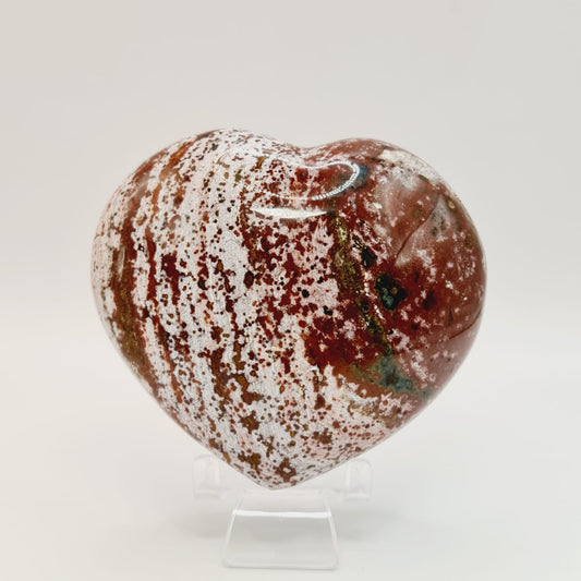 Ocean Jasper Heart